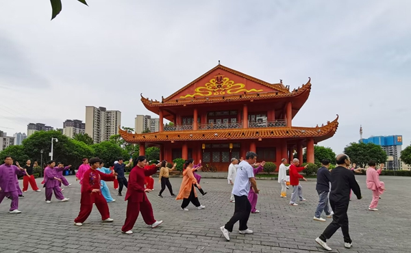 全民健身日丨郴州市太极拳协会各站点联动展风采