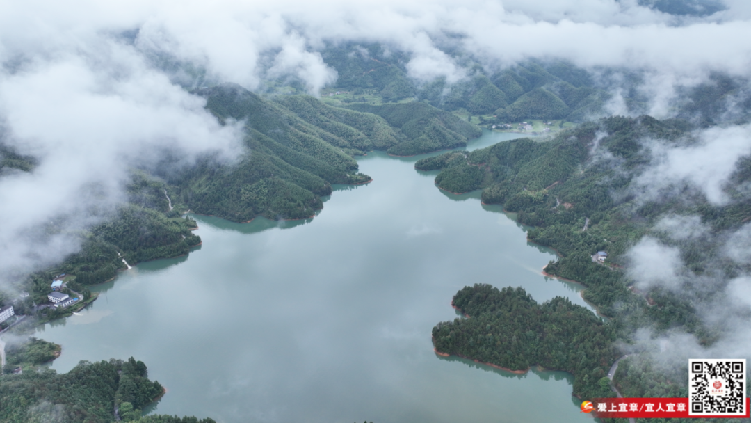 宜章黄岑水库：“一江碧水”绘丹青