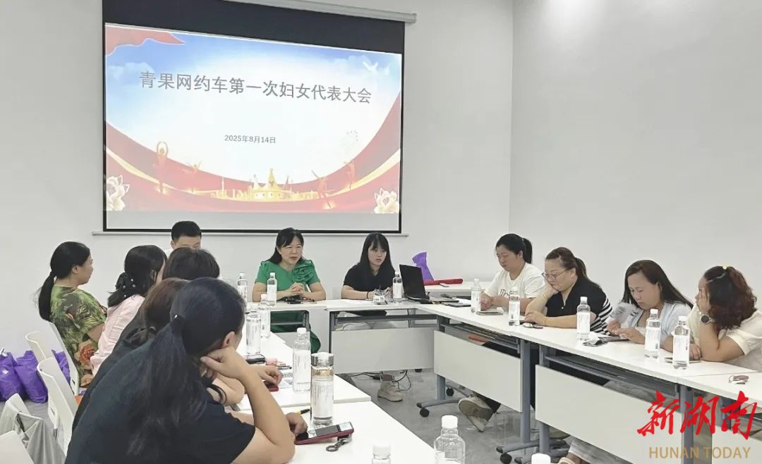 青果網(wǎng)約車(chē)女司機(jī)有了“娘家” 丨湘潭高新區(qū)成立首家新就業(yè)群體婦聯(lián)