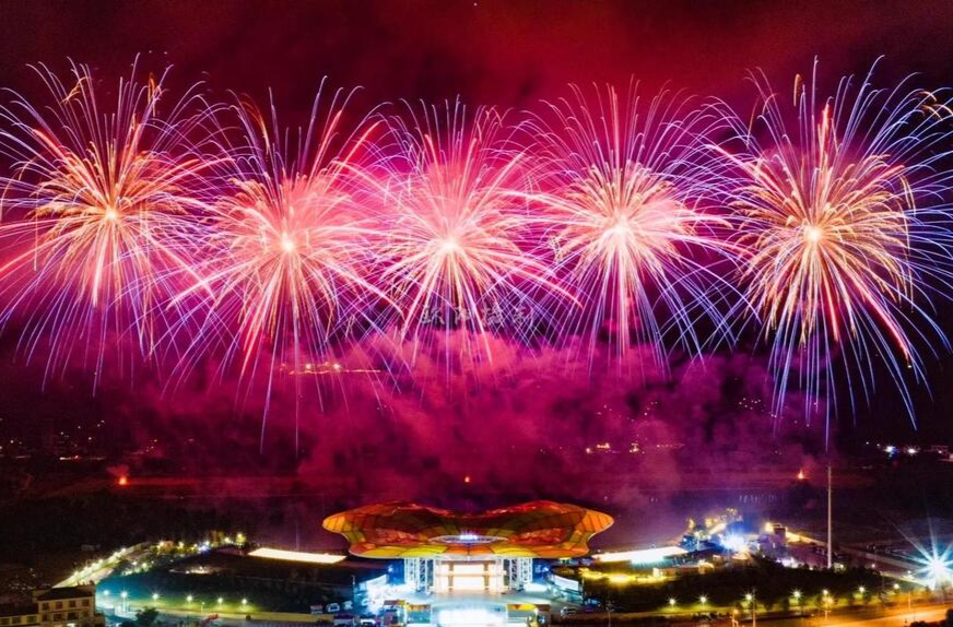 Hunan's Fireworks Exports Up 23.5% in First Seven Months