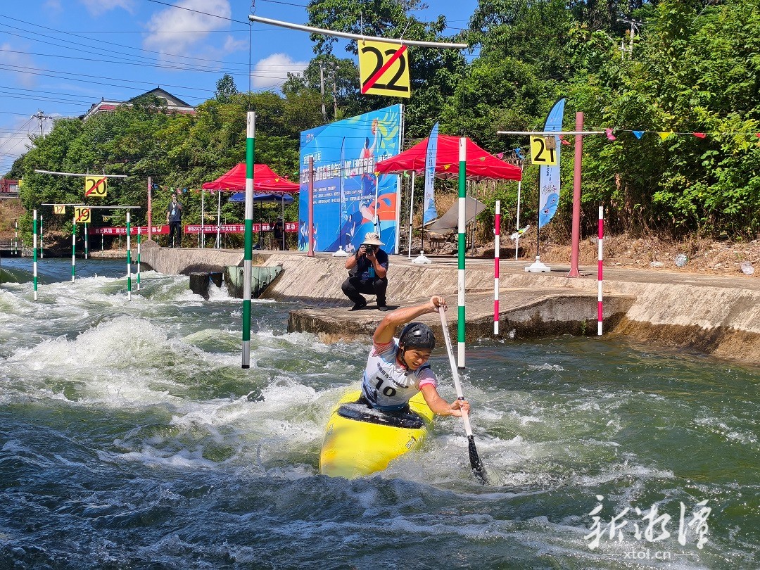 湘潭選手奪金！全省42名少年激流回旋場上競風(fēng)流