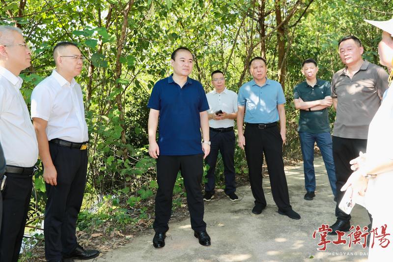 朱健赴石鼓区和衡东县专题调研秸秆综合利用工作