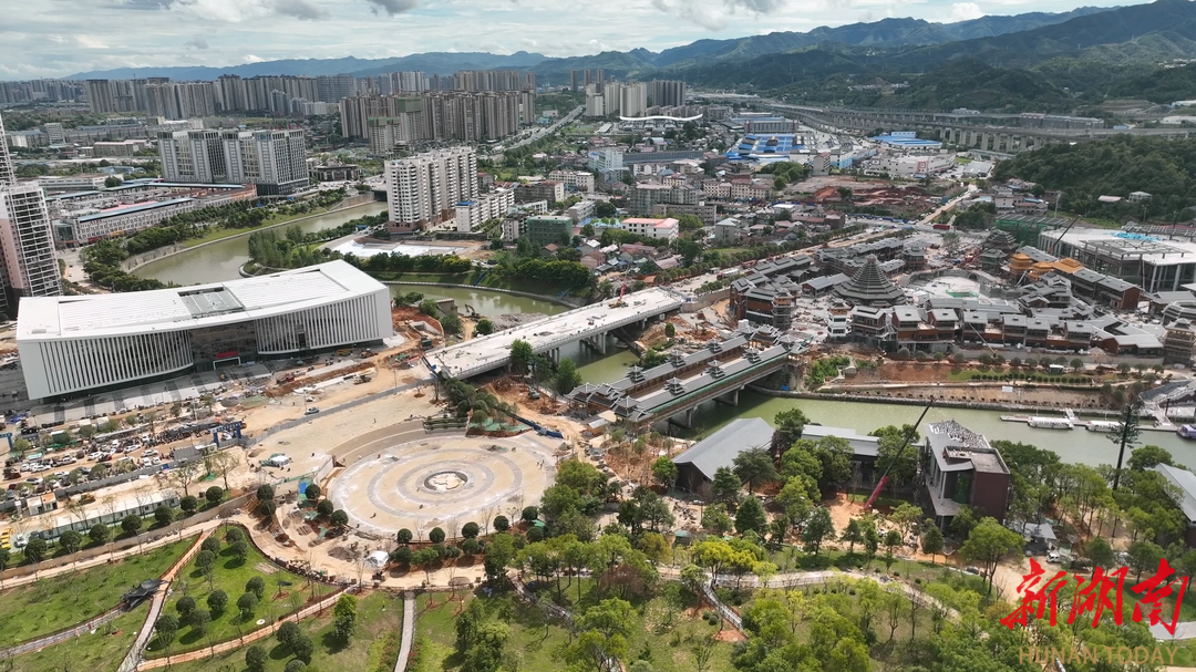 【聚力“一迎三創(chuàng)” 提升城市品質(zhì)】沿河路延長線跨太平溪大橋主體完工