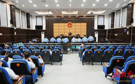 向違法放貸亮劍！邵陽北塔區(qū)檢察院公訴一案開庭審理