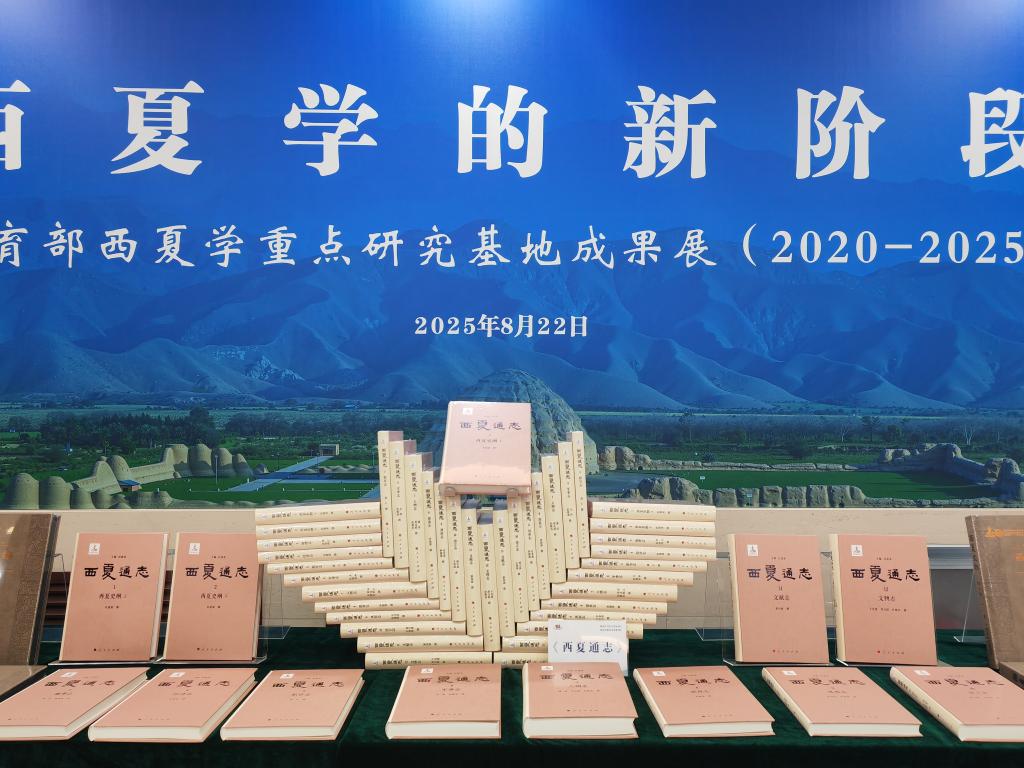 填補(bǔ)正史空白 中國專家修撰《西夏通志》首次亮相