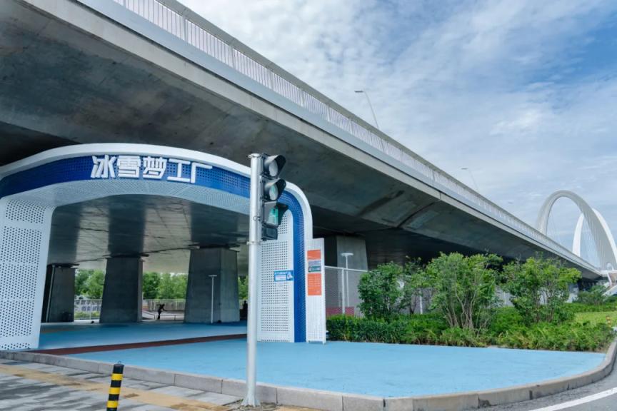 免費(fèi)開放！北京新首鋼大橋2.3萬平方米橋下空間等你來打卡