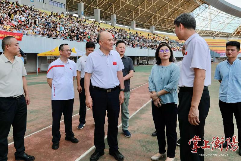 刘越高：确保“湘超”衡阳赛区赛事办出水平办出特色办出成效