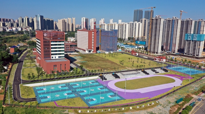 湖南工商大學月亮島校區(qū)啟用在即