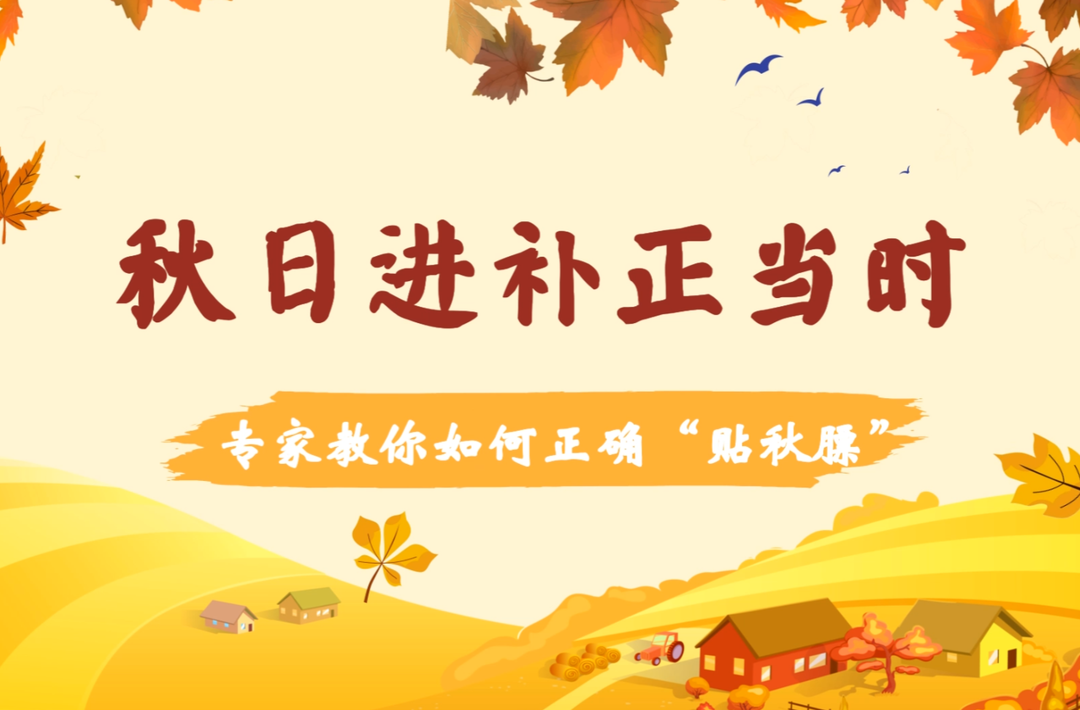 秋日進補正當時！專家教你如何正確“貼秋膘”