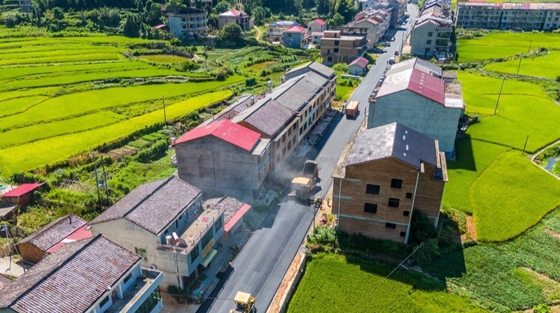 S222线建设如火如荼