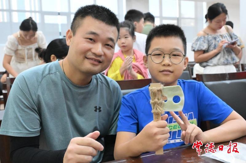 常德20組家庭“穿越”五千年觸摸史前文明