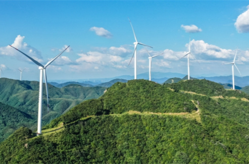 Wind Farms on Mountains Fuel Green Development