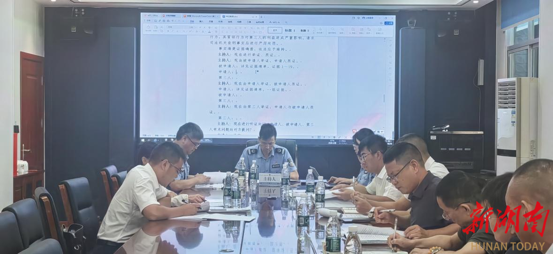行政復(fù)議護(hù)權(quán)益 公正裁決促穩(wěn)定 常寧市司法局行政復(fù)議案件聽證會(huì)紀(jì)實(shí)