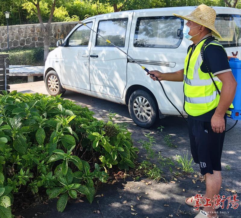 衡陽市沿江風(fēng)光帶事務(wù)中心開展夏秋季防蚊滅蚊專項(xiàng)行動(dòng)