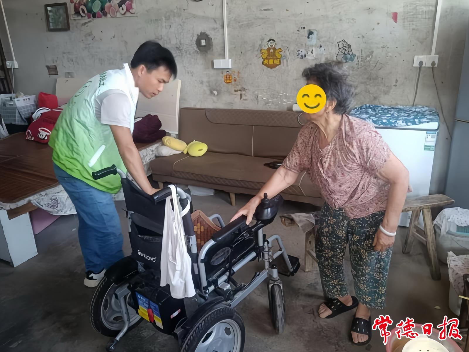 鼎城區(qū)20余名鄉(xiāng)村殘疾人享受免費輔助器具