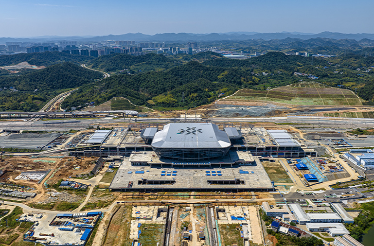 長(zhǎng)沙高鐵西站建設(shè)進(jìn)入“加速度”