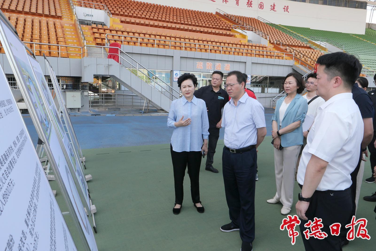 周振宇調研“湘超”籌備及場館改造工作