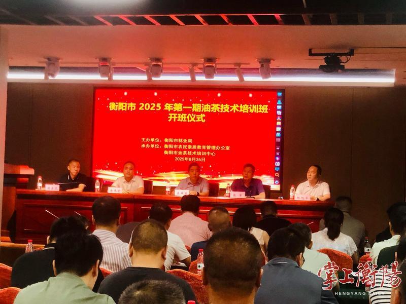 解鎖油茶種植“新技能”！衡陽市2025年第一期油茶技術(shù)培訓(xùn)班開班