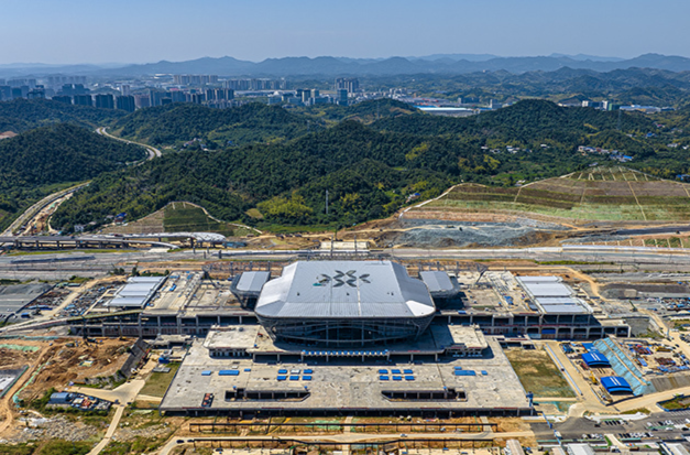 长沙高铁西站建设进入“加速度”