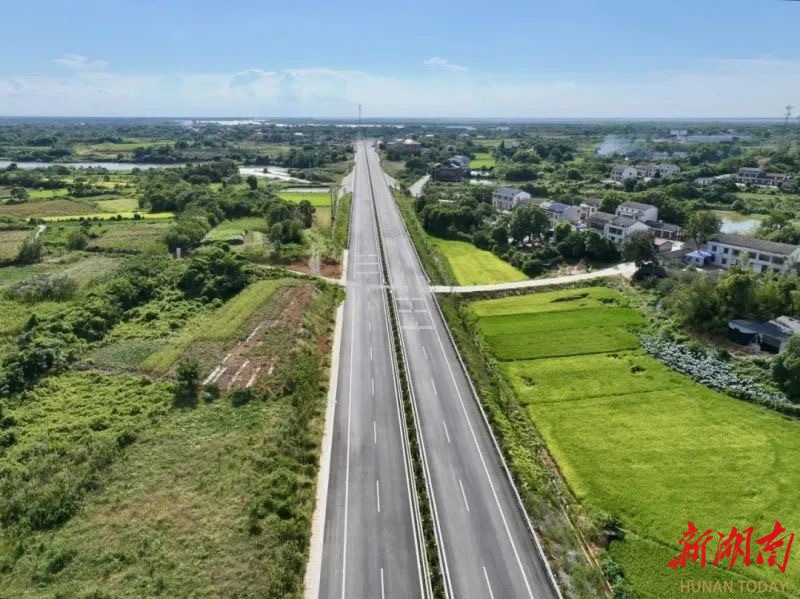 3.598公里疏港公路建成！虞公港“公水鐵”聯(lián)運格局助力長岳交通能級再提升