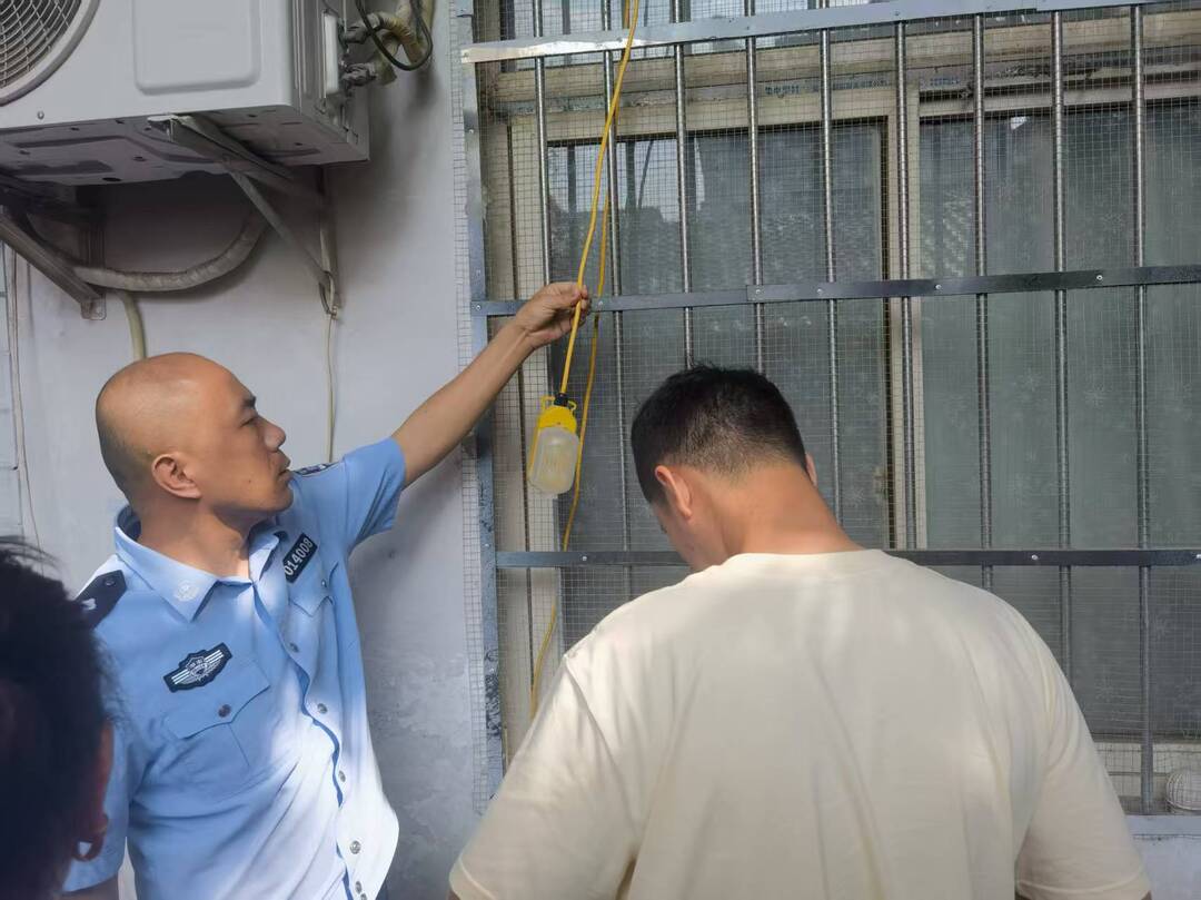 高温排查隐患 筑牢家门口安全防线