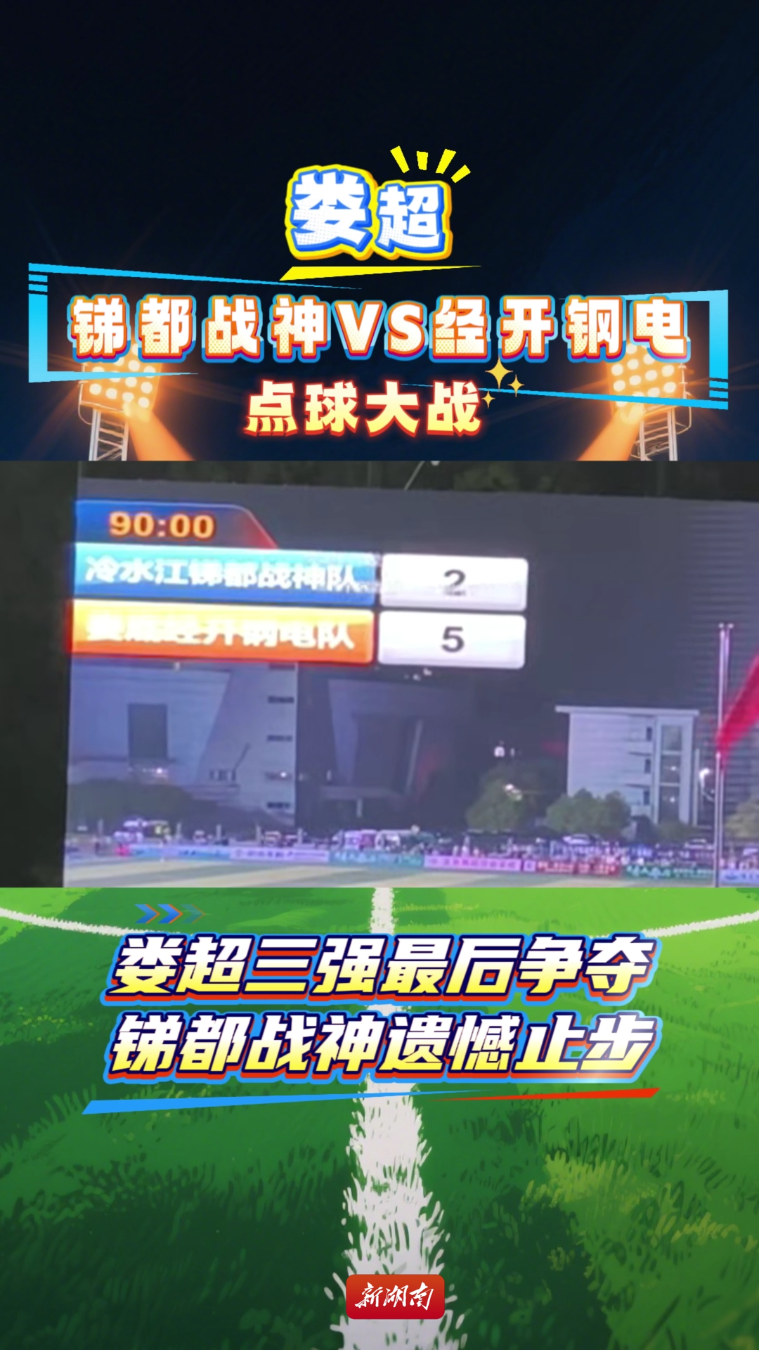瘋狂的“婁超”|“婁超”三強爭奪戰(zhàn)點球大戰(zhàn)，銻都戰(zhàn)神隊VS經(jīng)開鋼電隊