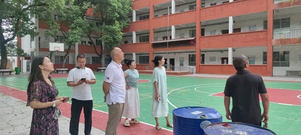 株洲市芦淞区龙泉小学：开学前安全大检查 筑牢校园安全防线