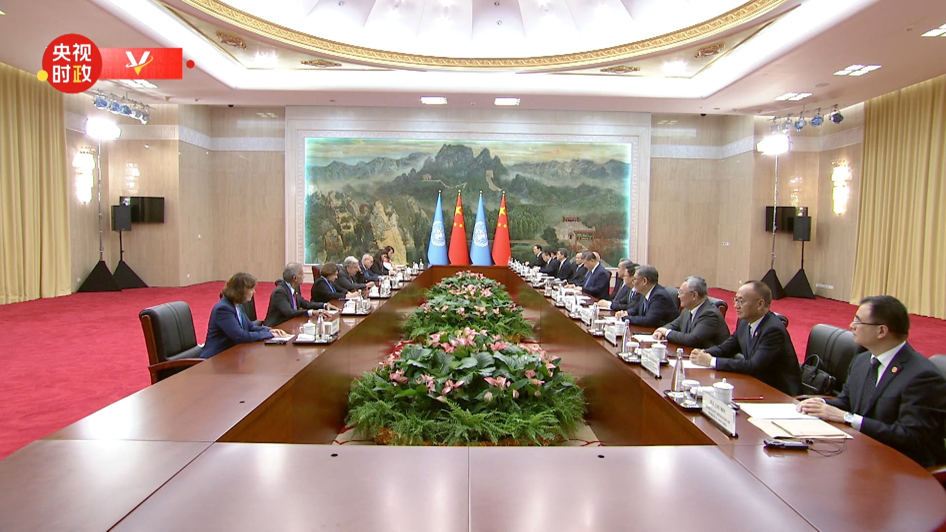 习近平会见联合国秘书长：多边主义 团结合作是解决全球性难题的正确答案