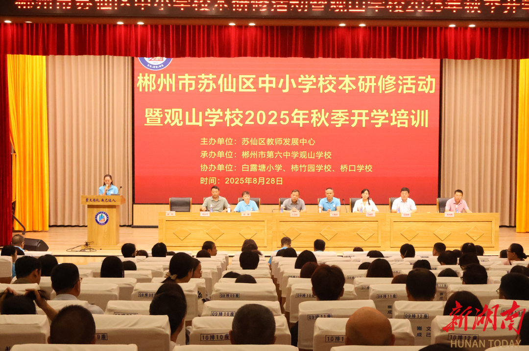 四大模块+名师领航，郴州市第六中学观山学校教师培训“干货满满”