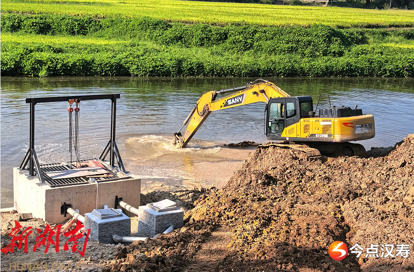 漢壽縣水利局：補水工程高效落地 抗旱保供穩(wěn)固民生