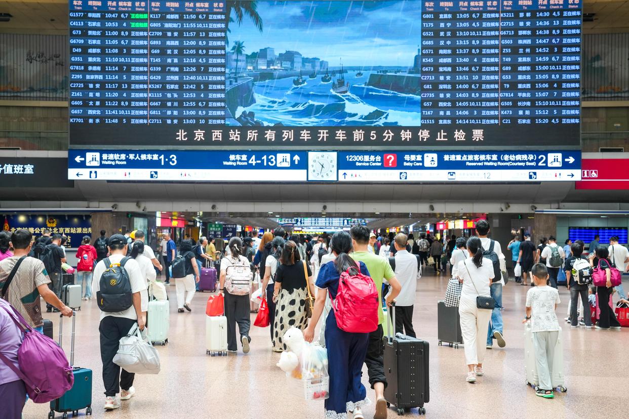 暑運期間北京地區(qū)日均發(fā)送旅客58.9萬人次