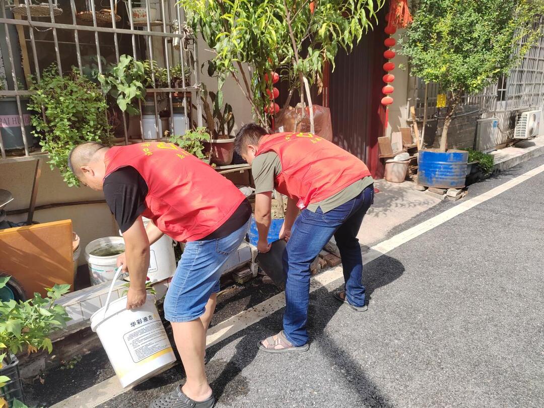 “两热”高发期，洞口县深入开展爱国卫生运动