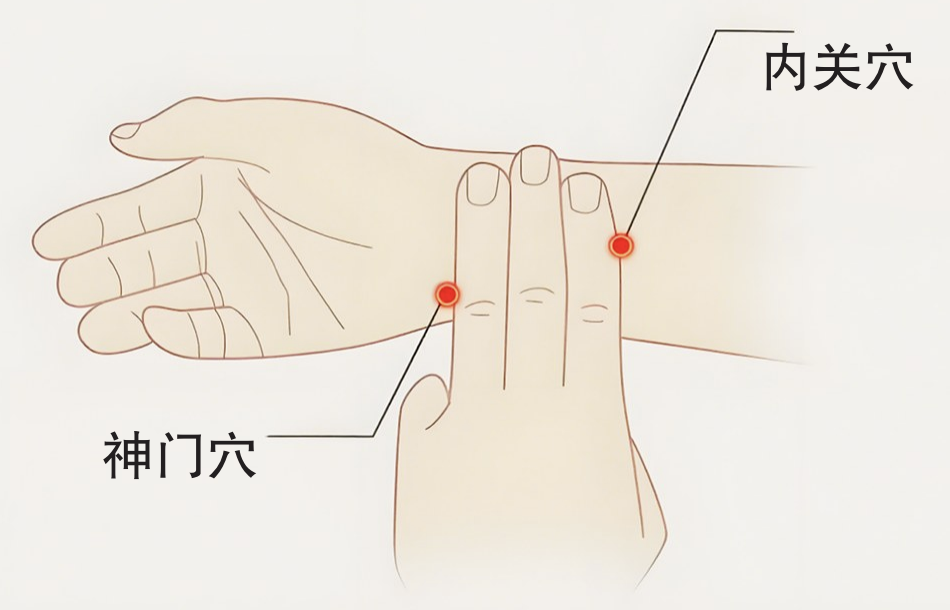 守護(hù)心臟，安寧神志！這兩個(gè)手腕上的寶藏穴位，你一定要知道～