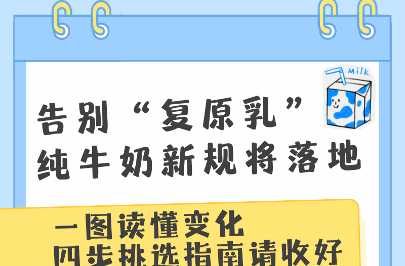 9月16日起純牛奶全面“純度升級” ！記者探訪商超，邀專家教你避“坑”?
