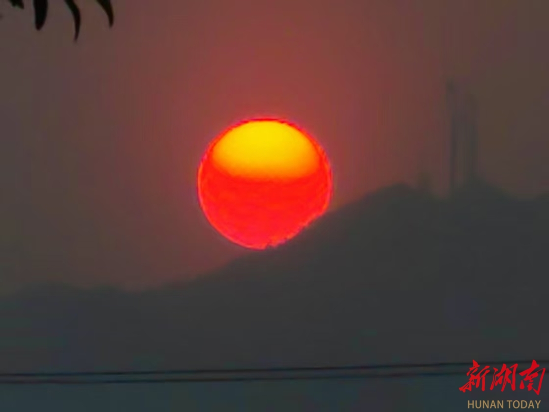 桃花江日出
