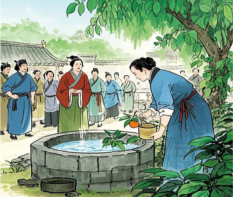 AI繪出“橘井泉香”典故 領(lǐng)略湖湘中醫(yī)藥文化魅力