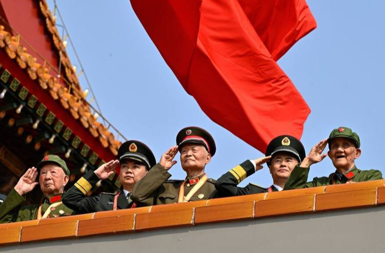 老兵的军礼