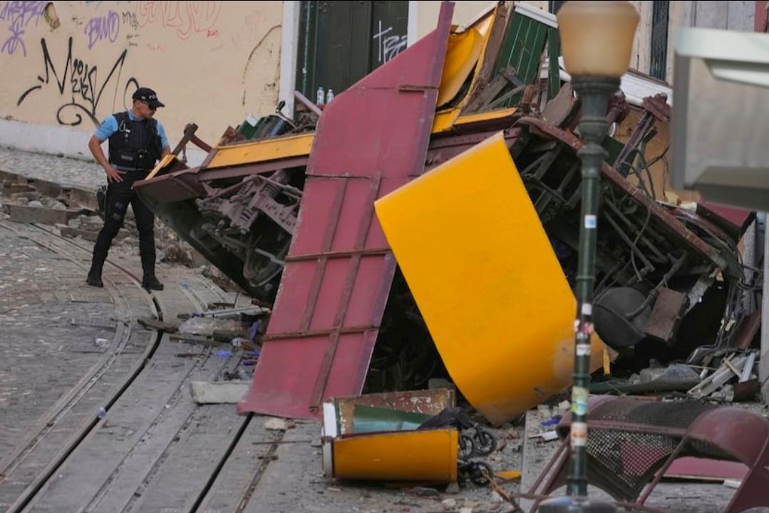 葡萄牙著名景点缆车脱轨事故已致17人死亡