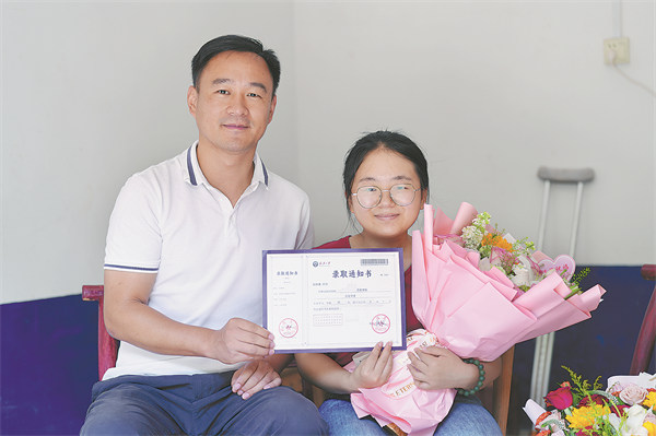 Rural student overcomes disability to succeed academically
