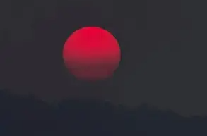 星空有約丨月亮的臉又要紅了