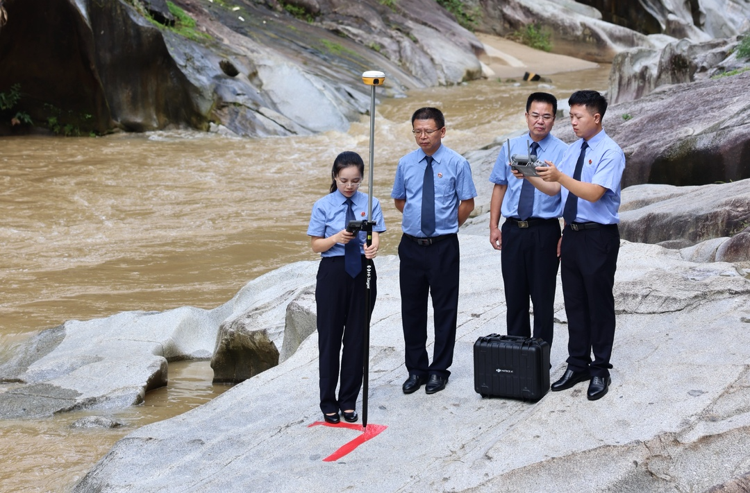 無人機三維建模讓法律監(jiān)督更硬核  看桂東檢察如何用科技賦能