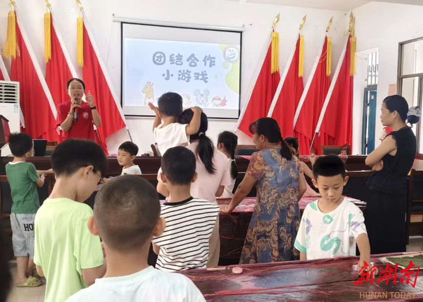 湘潭市石码村：携手“卷”出成长滋味，团结协作“包”容你我