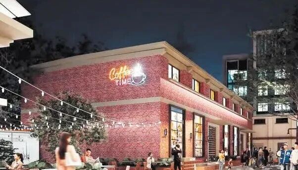 “化影拾光”后院效果图。市国有资产经营有限公司 供图