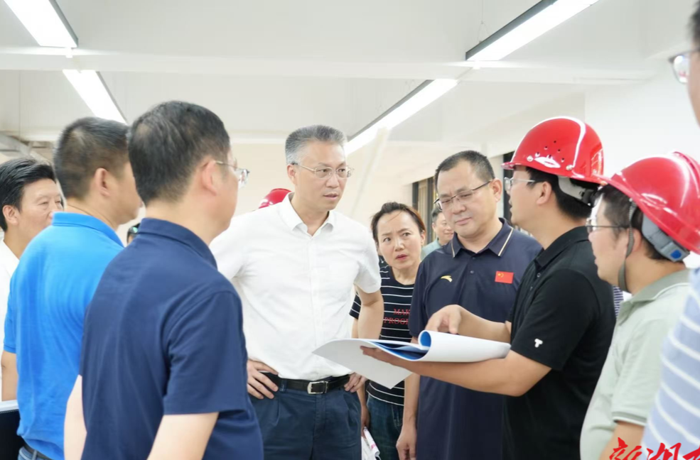 湖南工業(yè)大學校領(lǐng)導帶隊檢查秋季學期開學準備工作