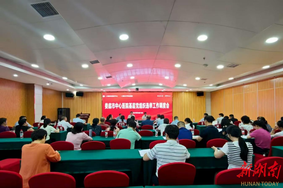 婁底市中心醫(yī)院完成基層黨組織調(diào)整設置