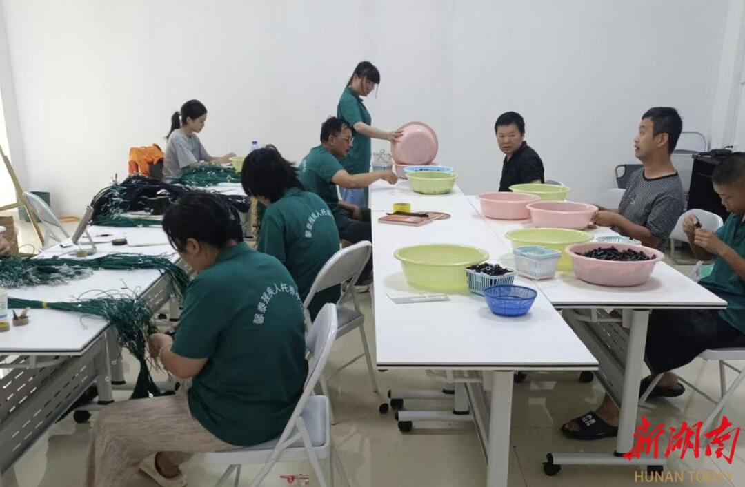永州新田：輔助性就業(yè)助力殘疾人強(qiáng)信心增收入 