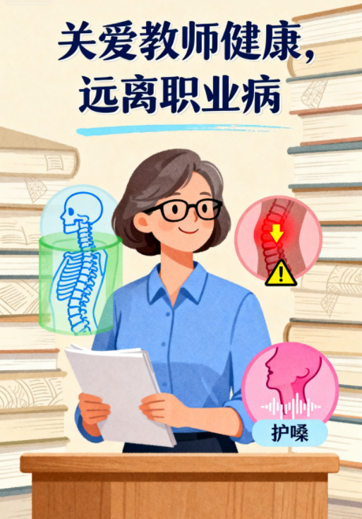 教师节特别关注：三尺讲台育桃李，这份职业健康指南请教师查收​