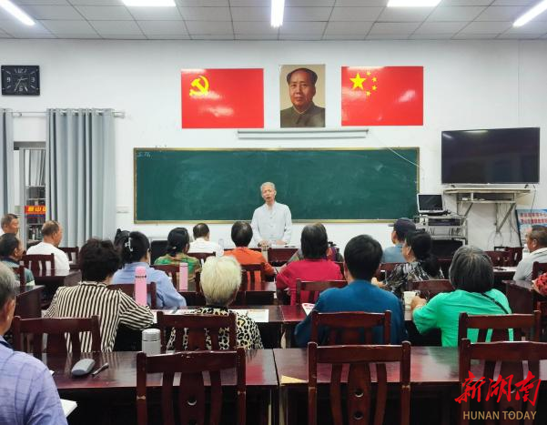 傳承中醫(yī)智慧 樂享健康銀齡——君山區(qū)“中醫(yī)保健課”走進老年大學正式開班