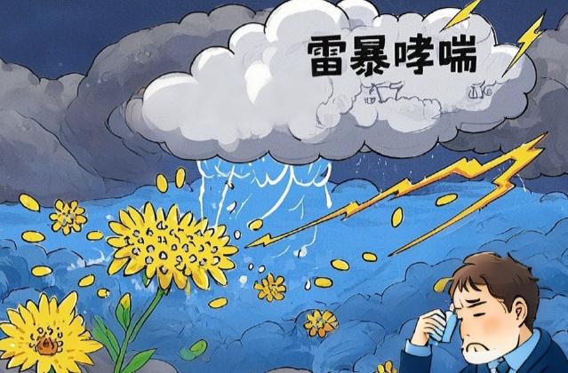 雷雨過后急診室“爆滿”？如何防范雷暴哮喘