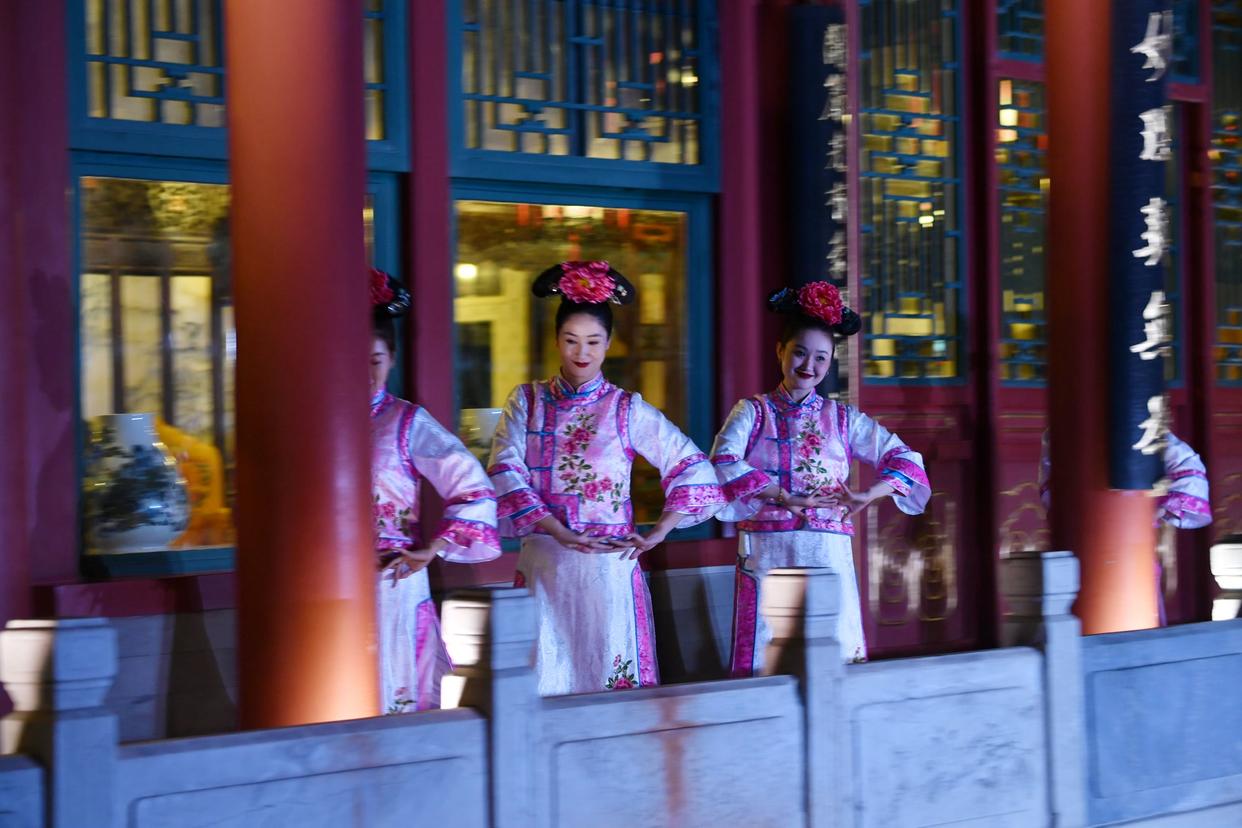 北海公園夜游上新！首次串起兩大景區(qū)精華夜景